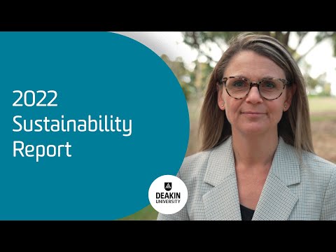 Still from Deakin University’s sustainability film